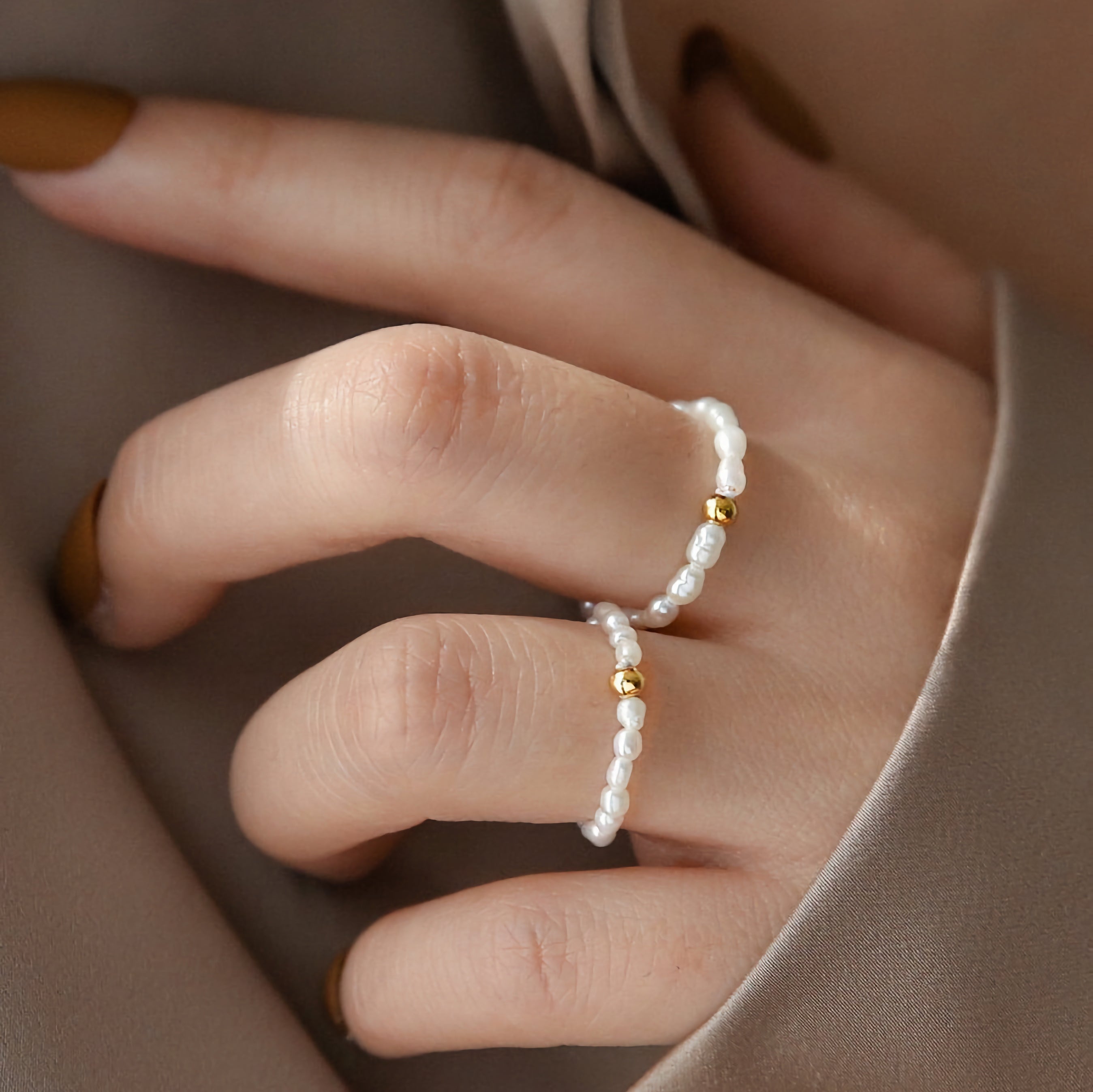 Luminous Pearl Ring