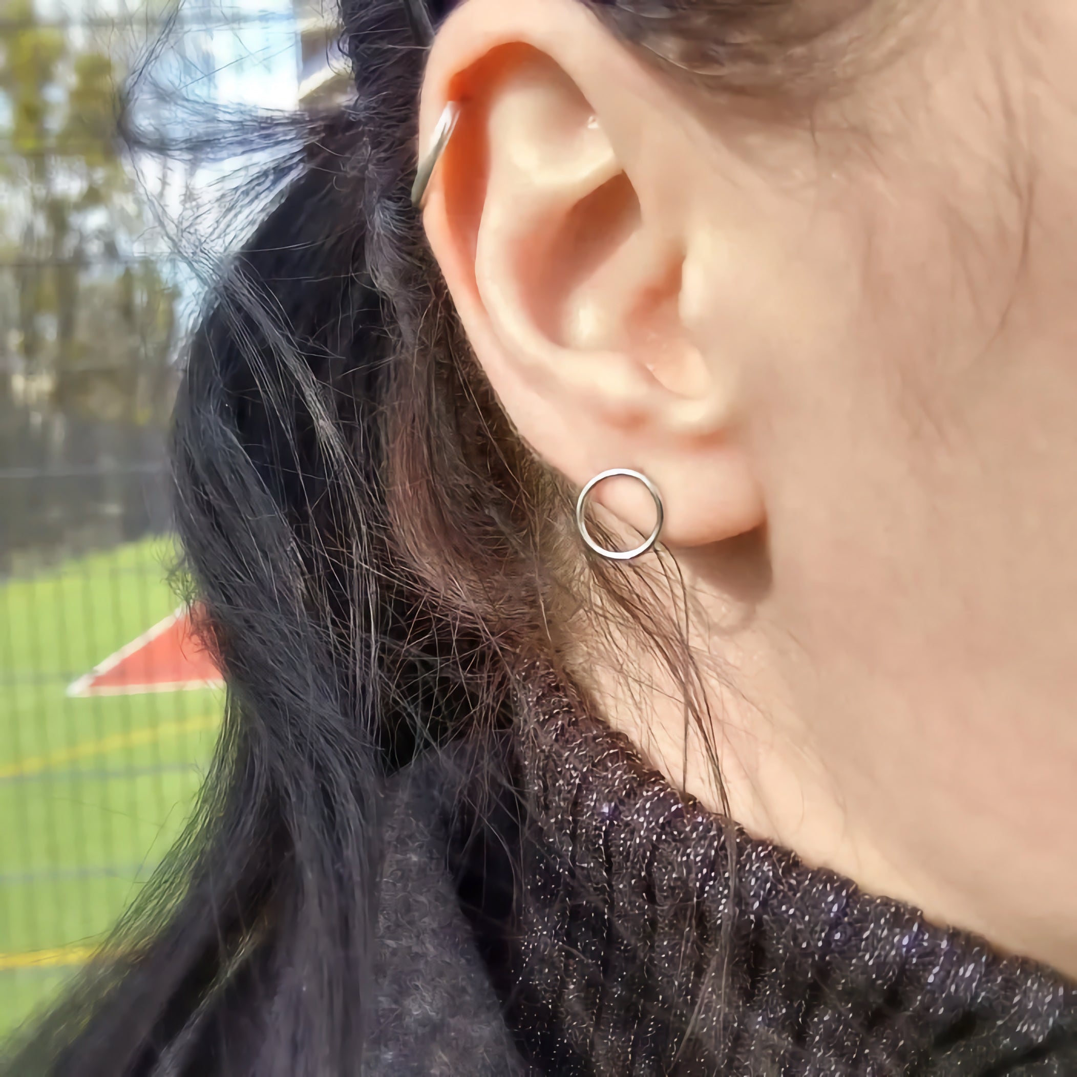 Celestial Radiance Gold Studs