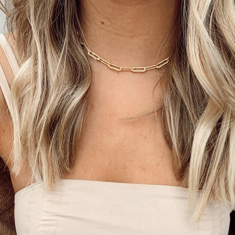 Radiant Gold Chain Necklace
