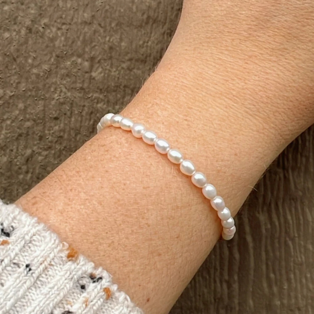 Luxe Pearl Chain Bracelet