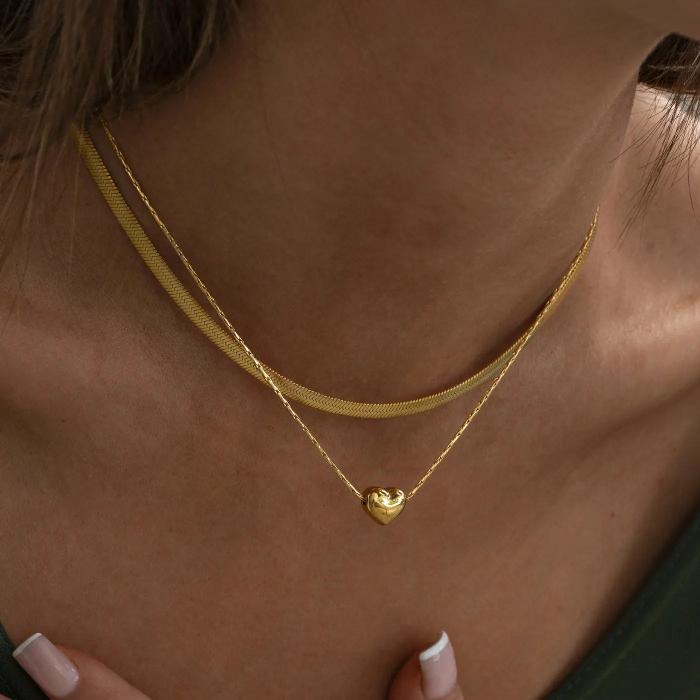 Ethereal Heart Pendant Necklace