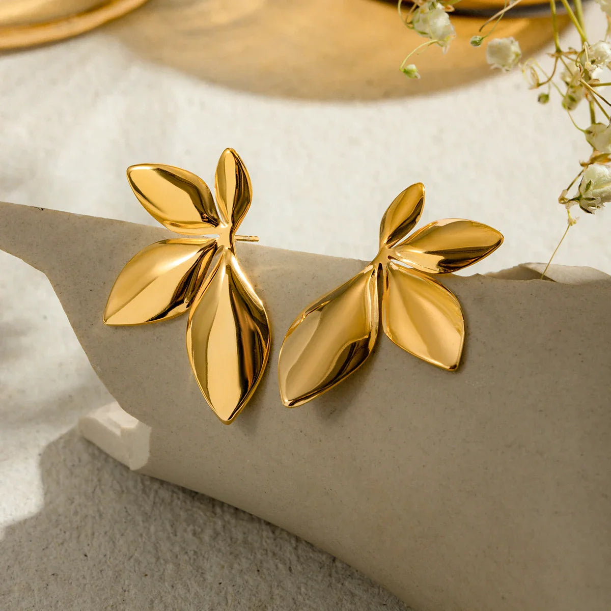 Luxe Petal Earrings