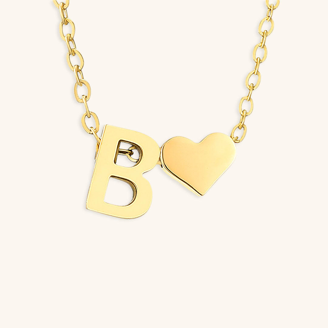 Personalized Initial Gold Necklace