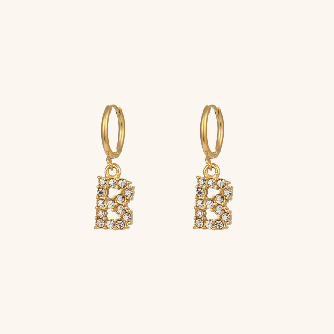 Bespoke Initial Charm Earrings