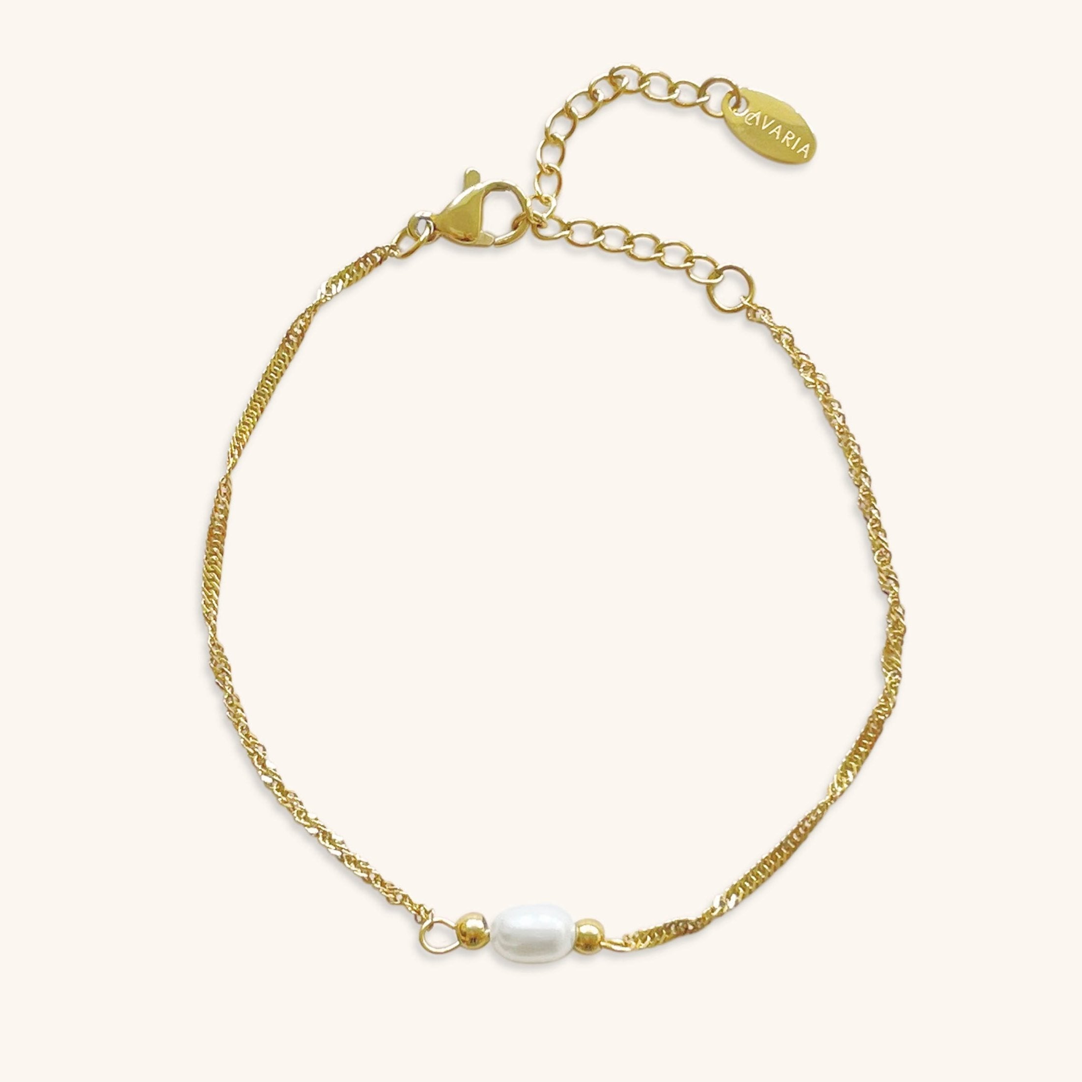 Luminous Pearl Gold Bracelet
