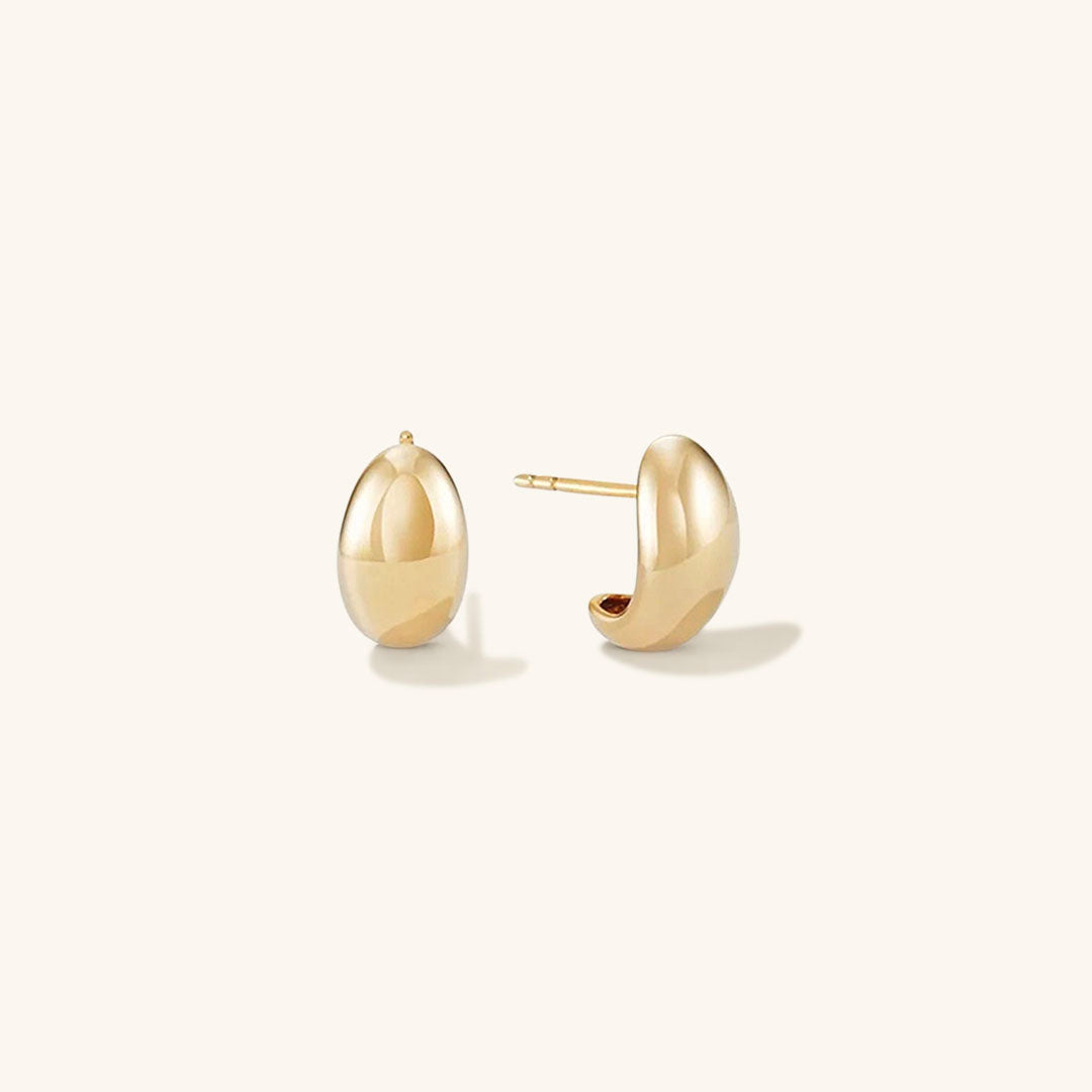 Celeste Timeless Gold Hoops