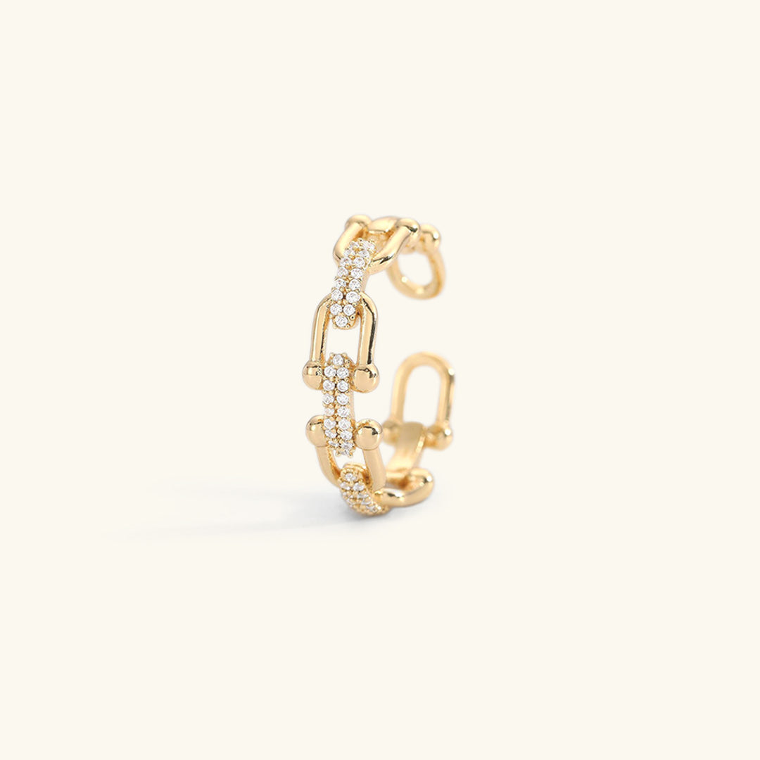 Luxe Radiance Gold Ring