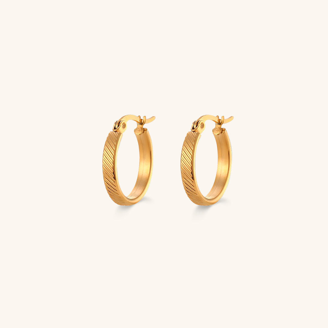 Elanor Radiance Gold Earrings