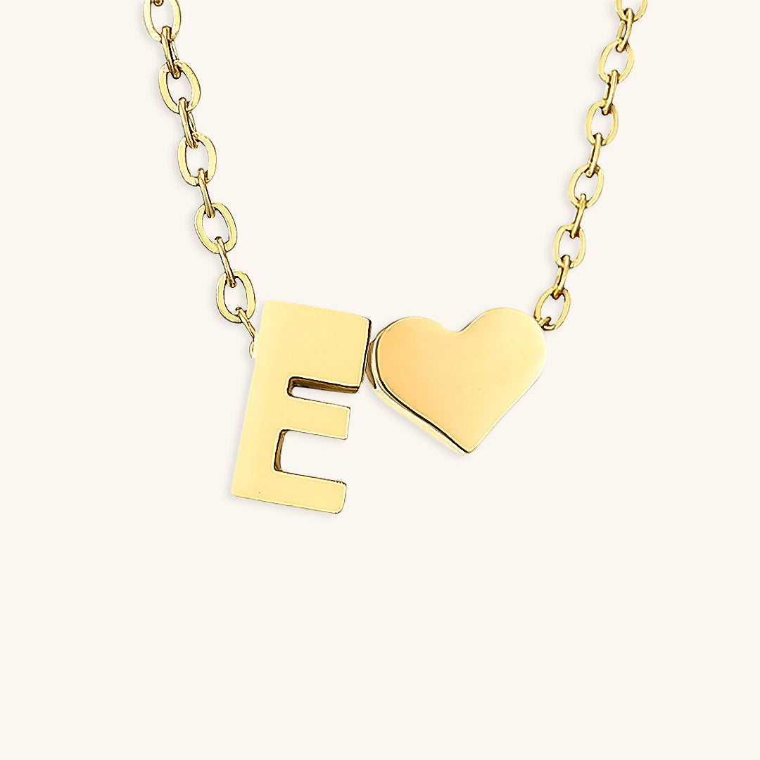 Personalized Initial Gold Necklace