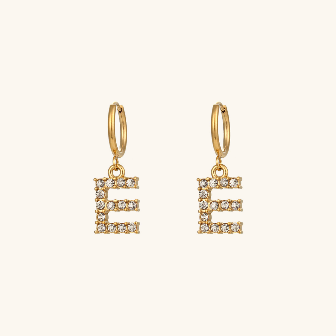 Bespoke Initial Charm Earrings