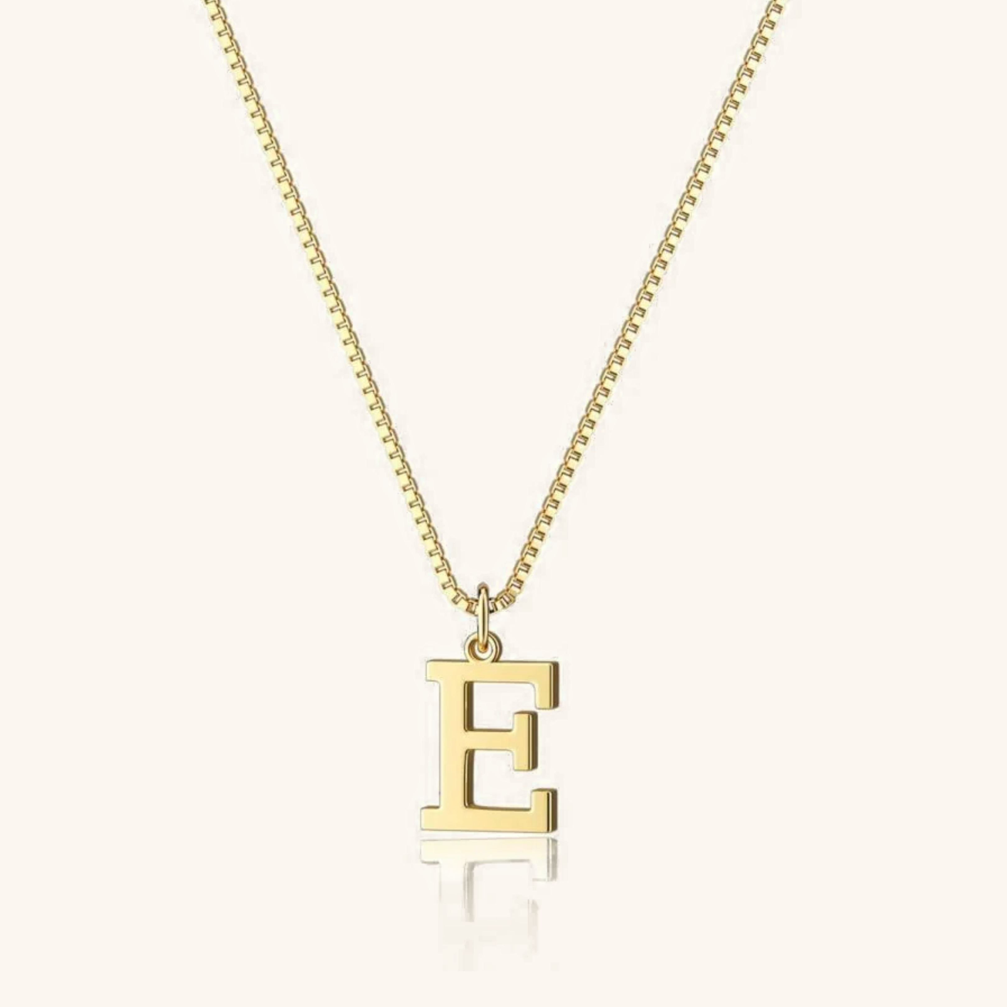 Personalized Initial Gold Necklace