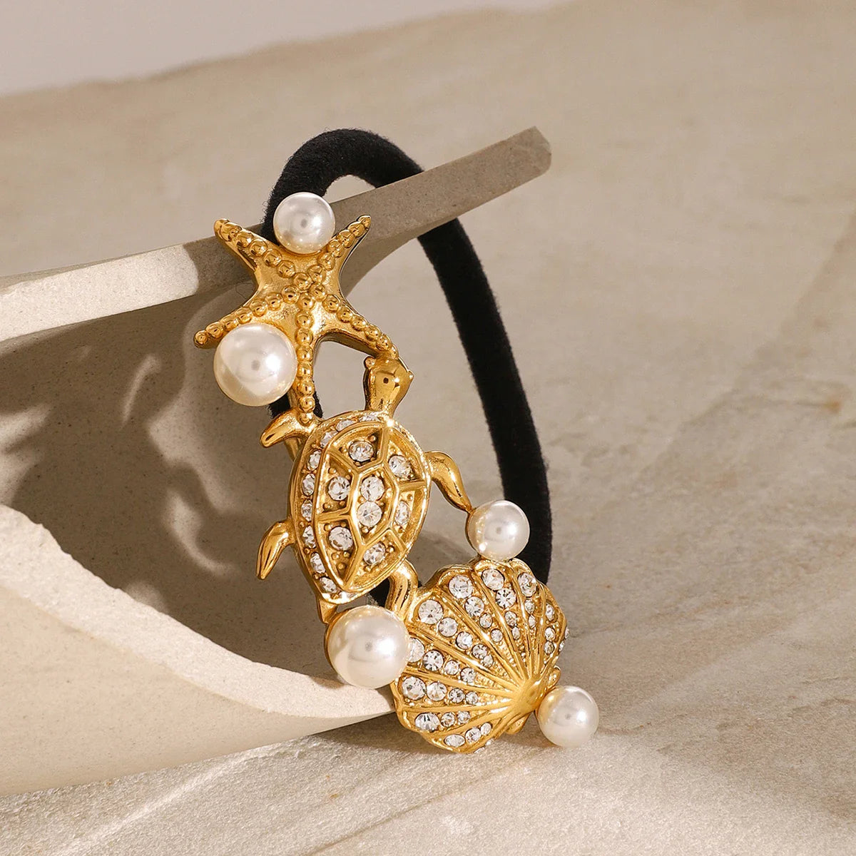 Coastal Starfish Hair Cuff