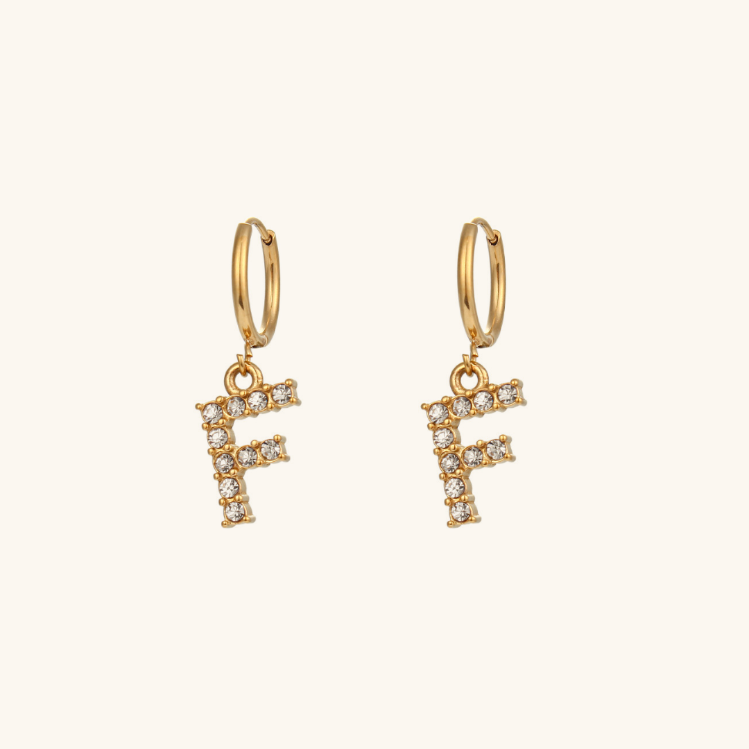 Bespoke Initial Charm Earrings
