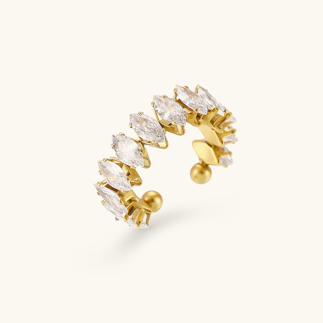 Sparkling Solitaire Ring