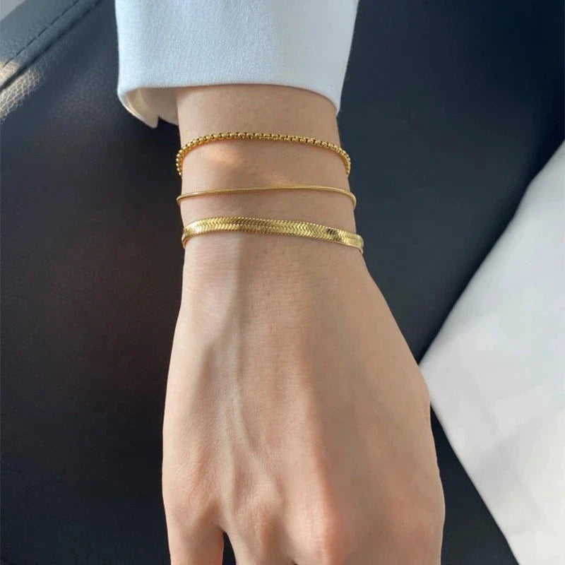 Sparkle Everyday Gold Bracelet