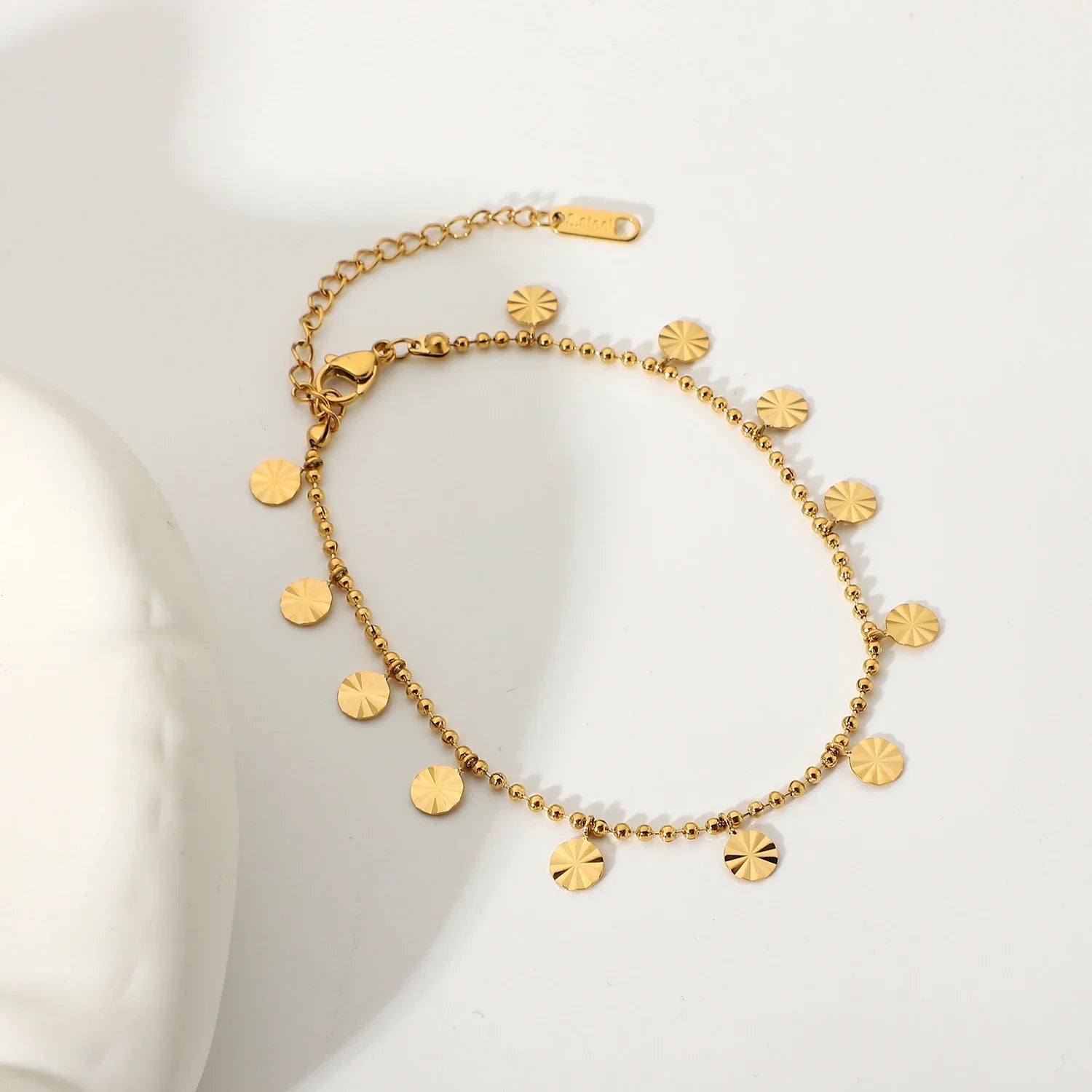 Sloane Dainty Gold Anklet