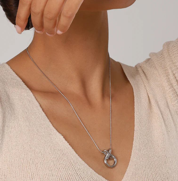 Ethereal Gold Pendant Necklace
