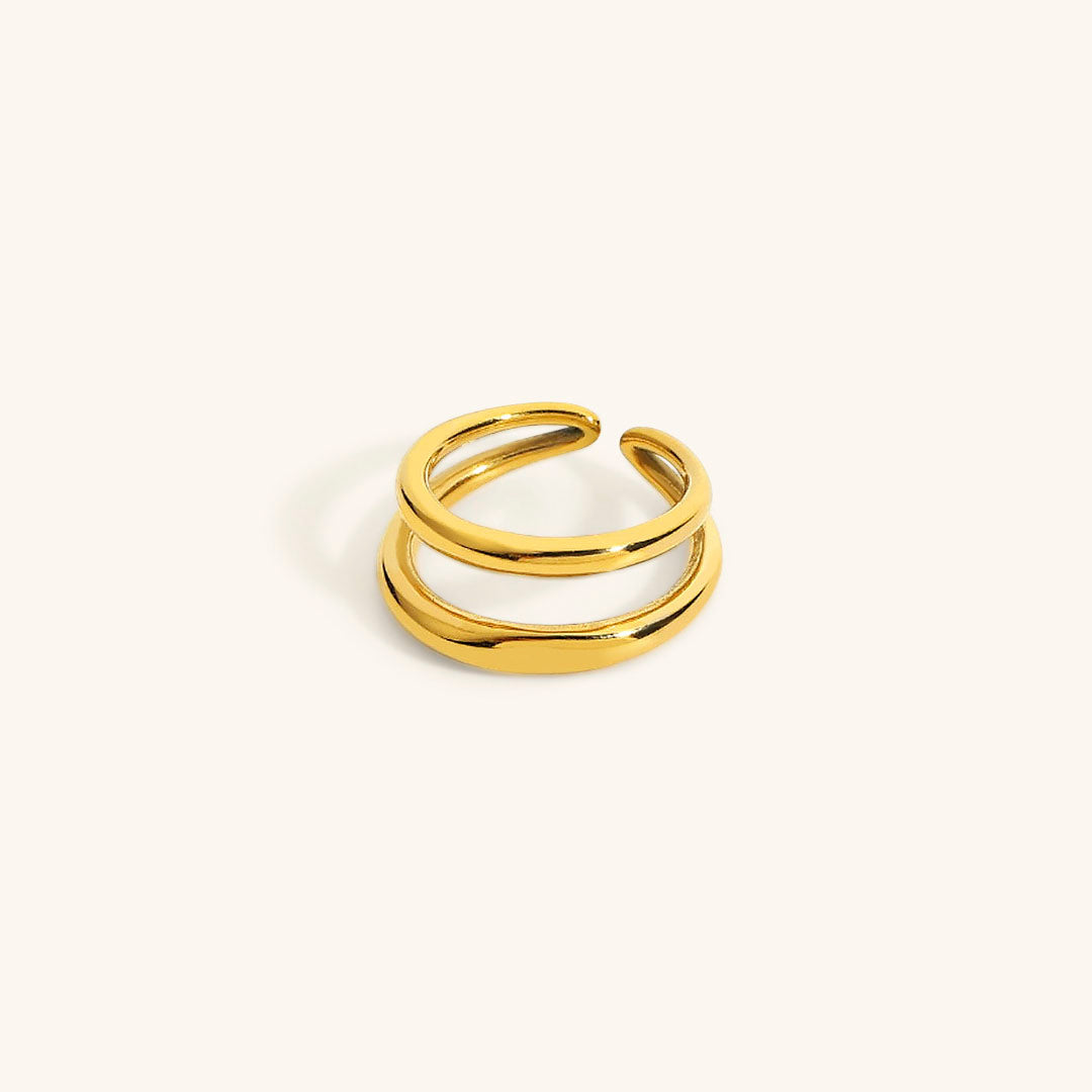 Elegance Gold Band Ring