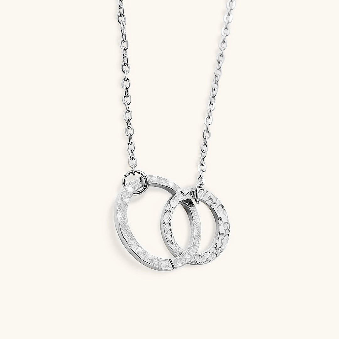 Elegant Gold Hoop Necklace