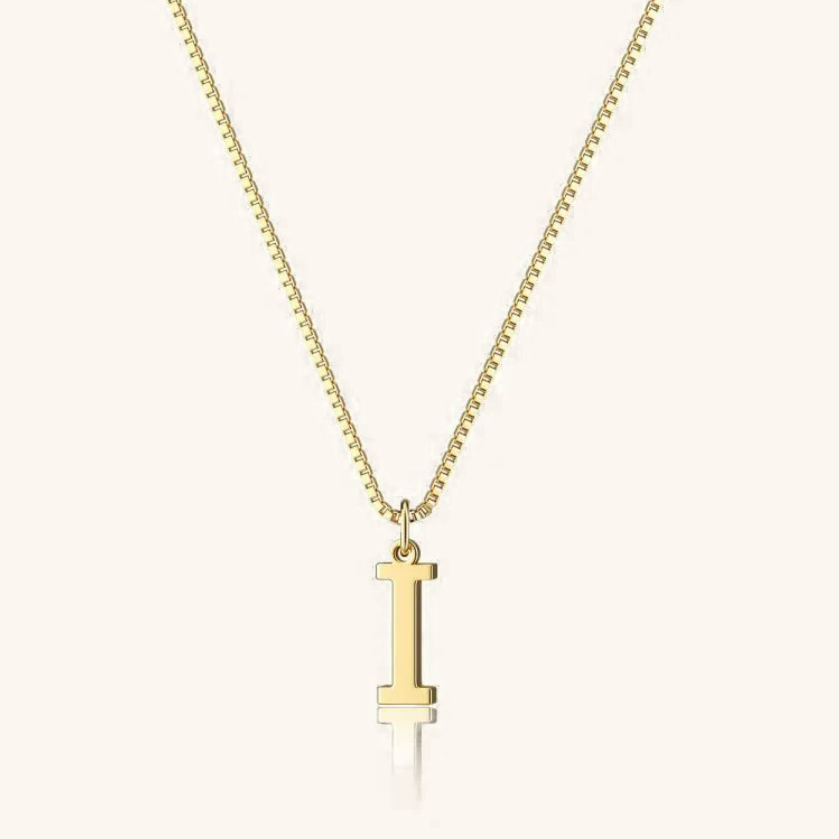 Personalized Initial Gold Necklace