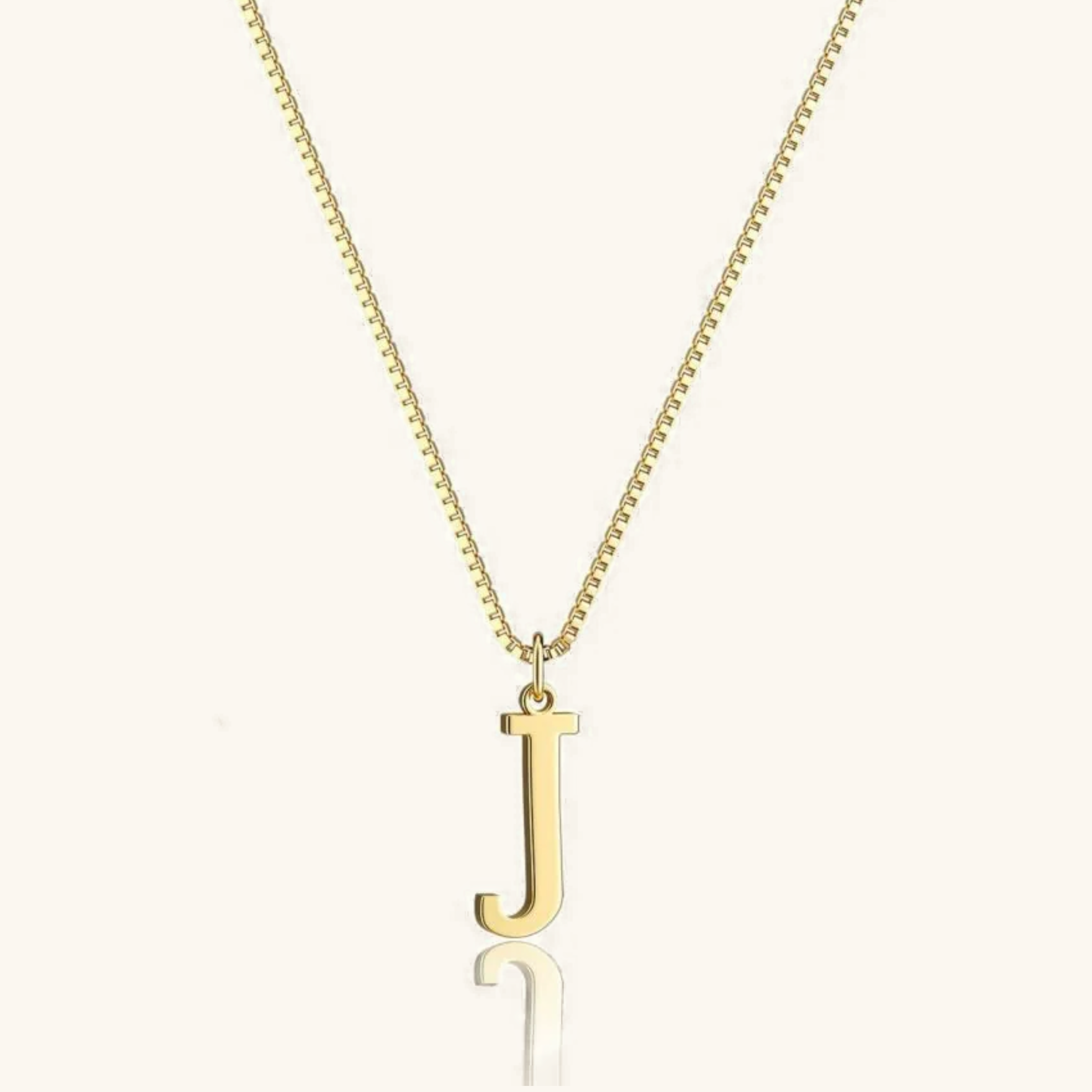 Personalized Initial Gold Necklace