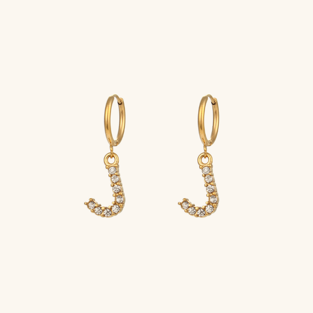Bespoke Initial Charm Earrings