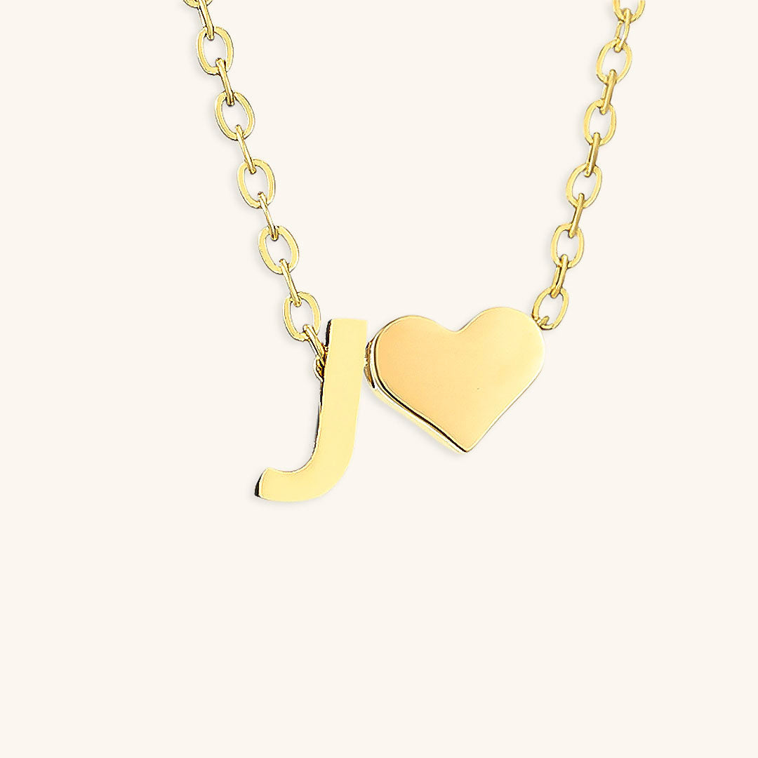 Personalized Initial Gold Necklace