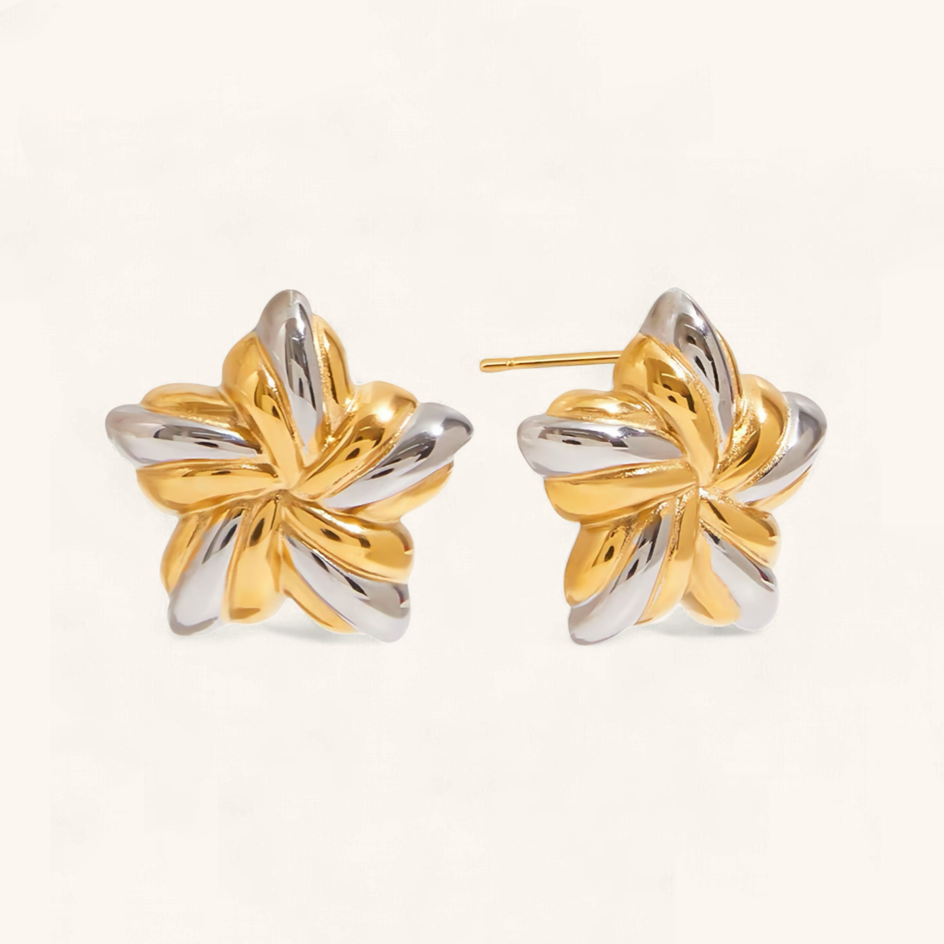 Golden Celestial Studs