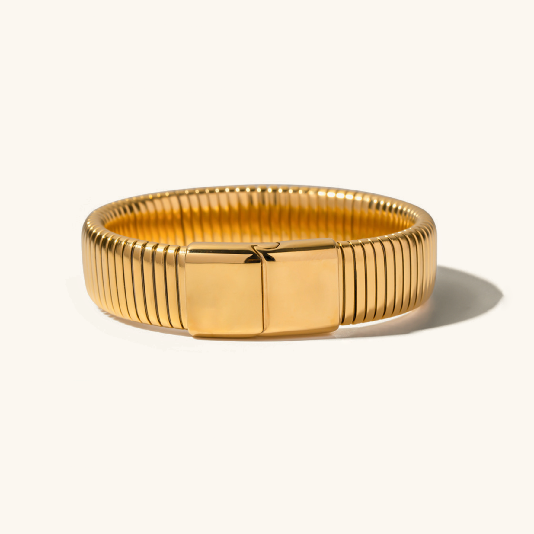 Aura Gold Cuff Bracelet