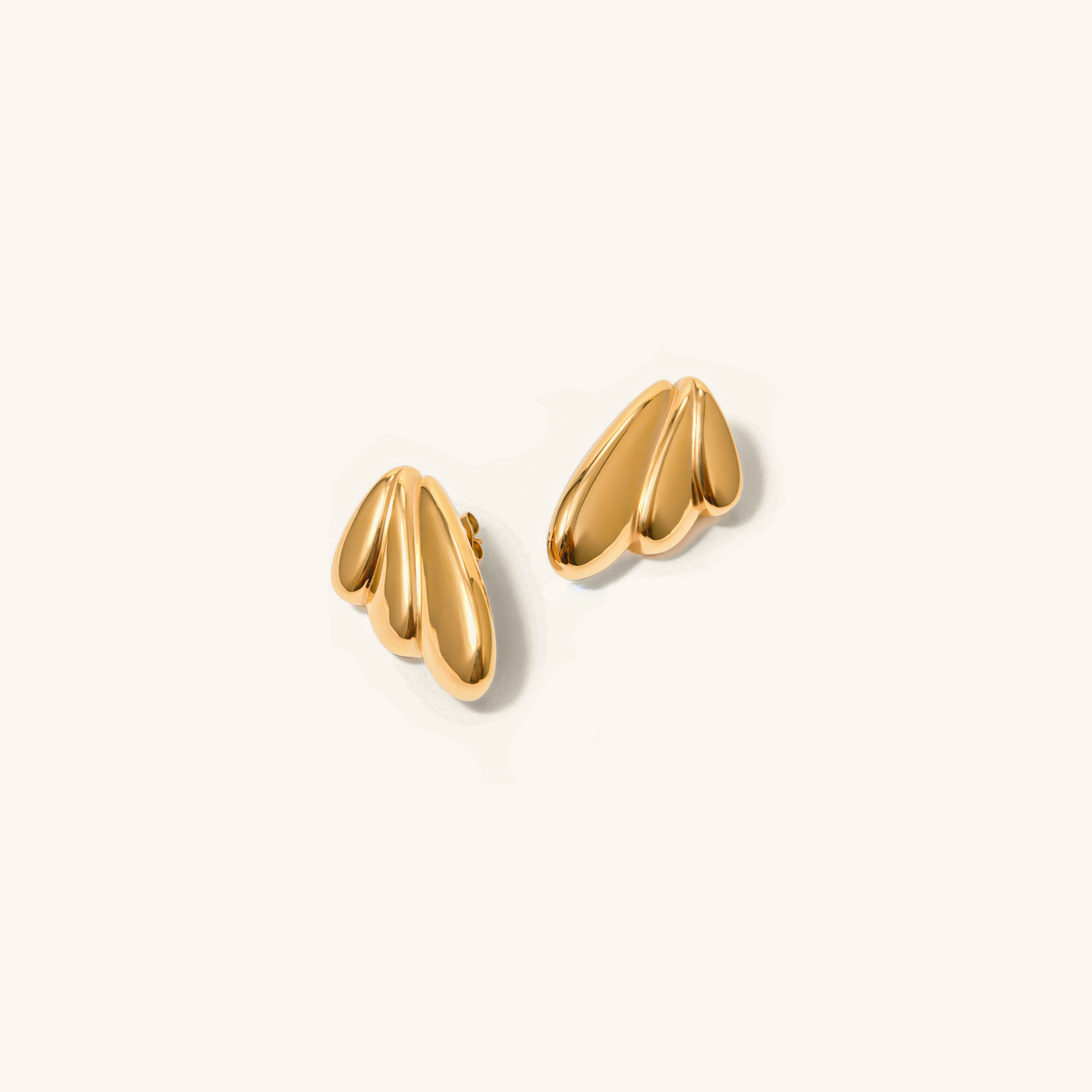 Celestial Gold Wings Earrings