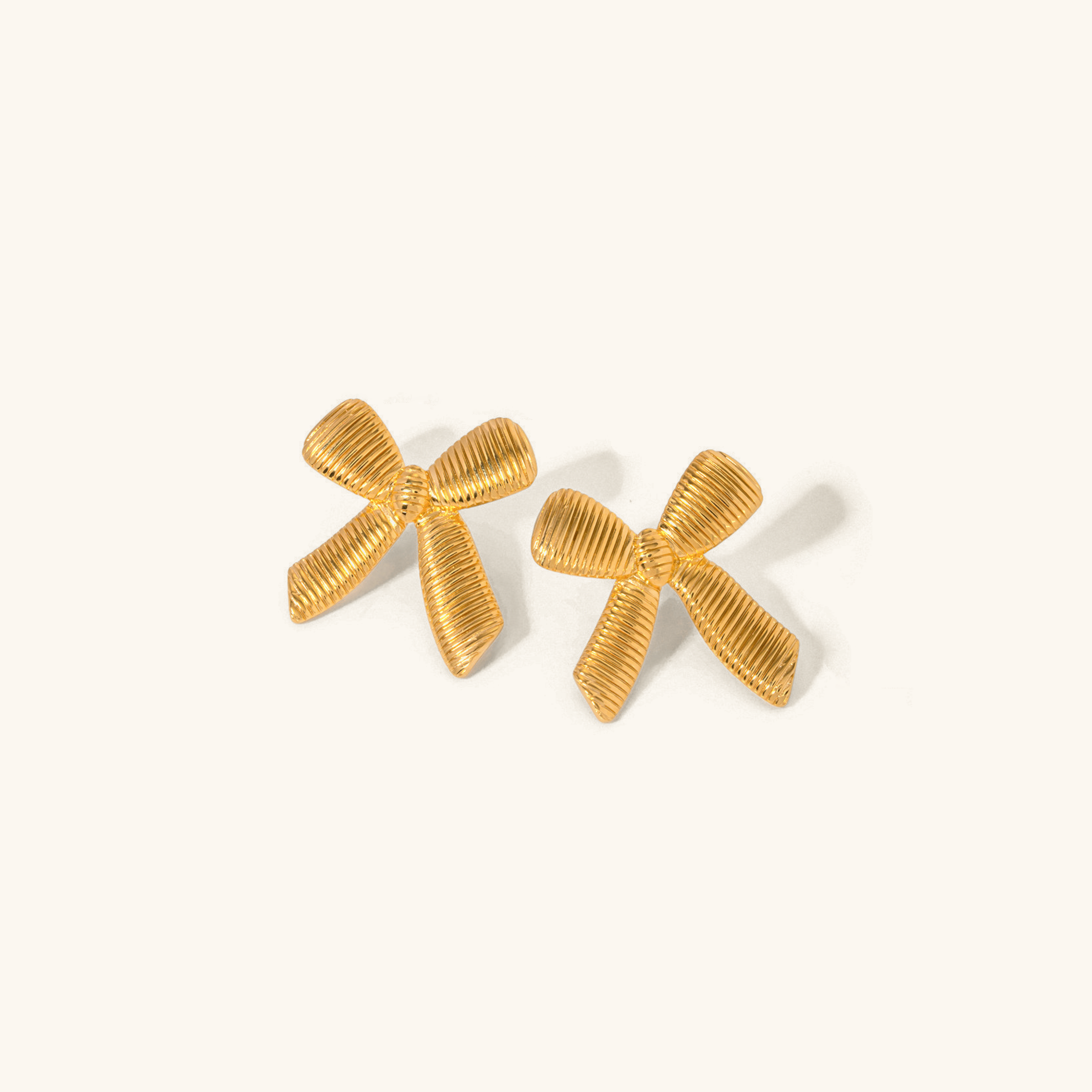 Caroline Statement Gold Earrings