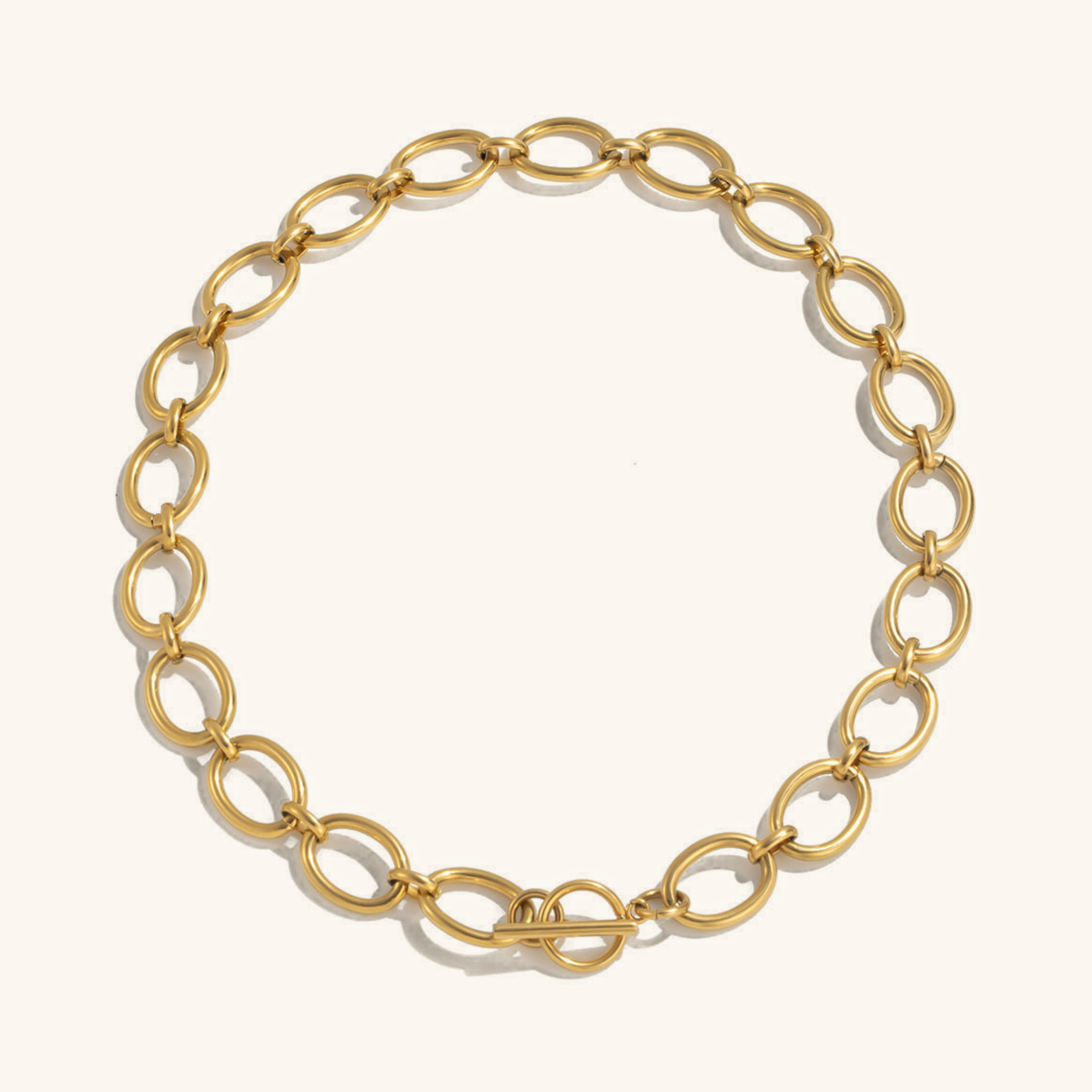 Cielle Bold Gold Chain Necklace