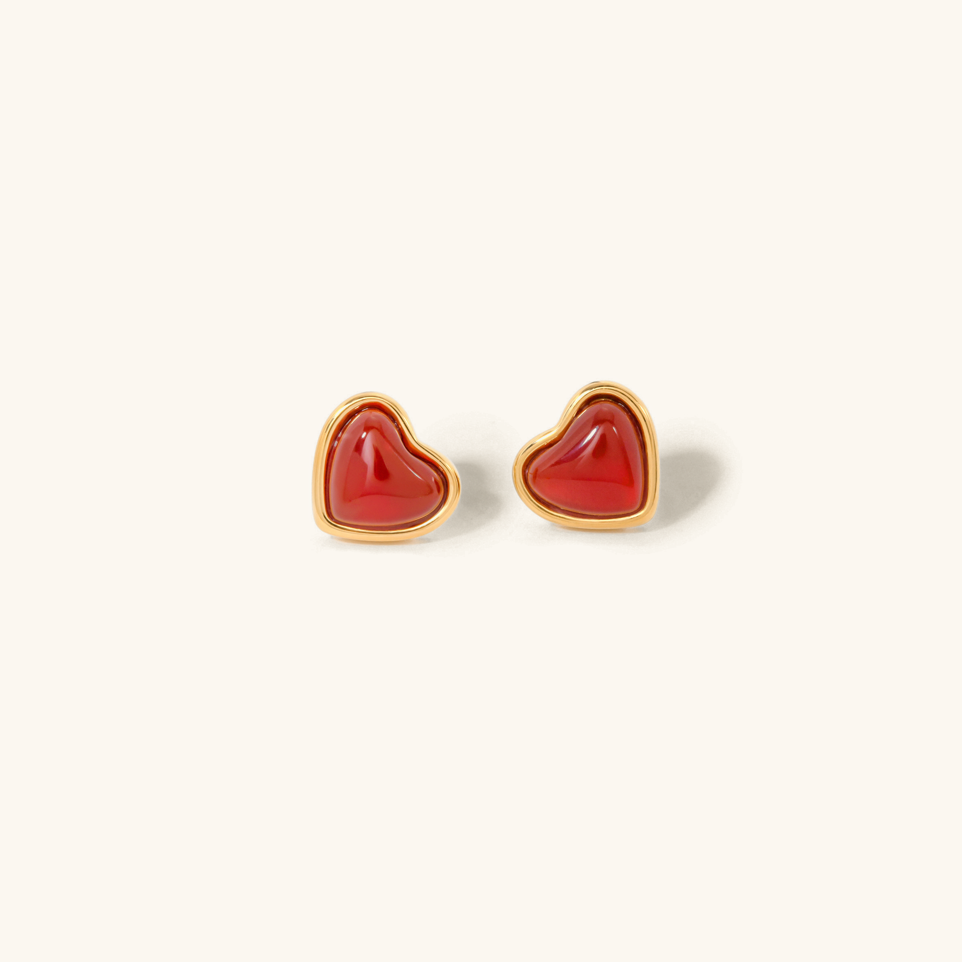 Anya Heart Studs