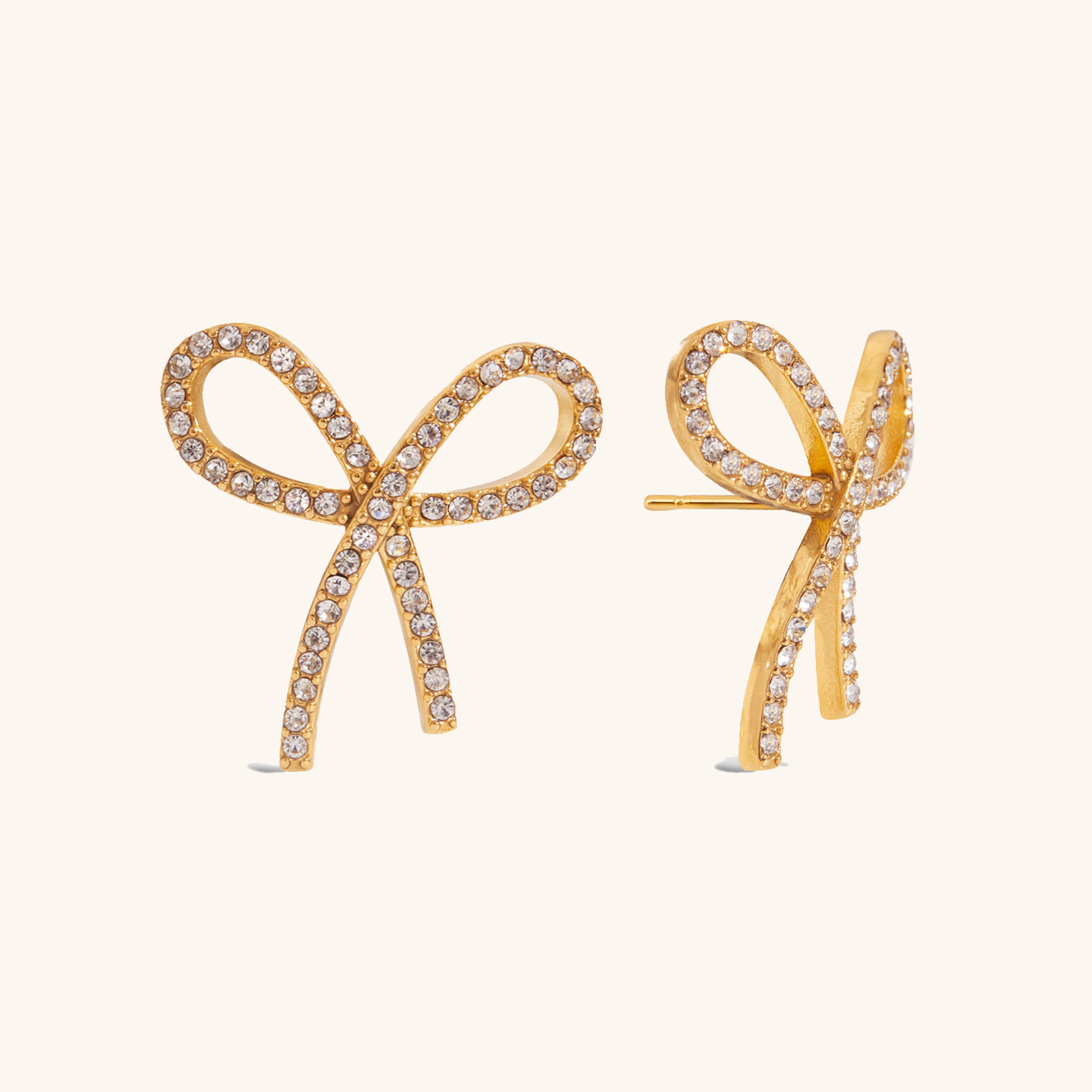 Dannah Diamond Bow Earrings
