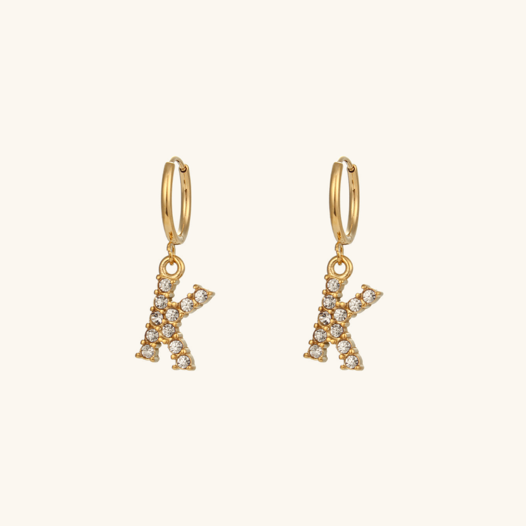 Bespoke Initial Charm Earrings