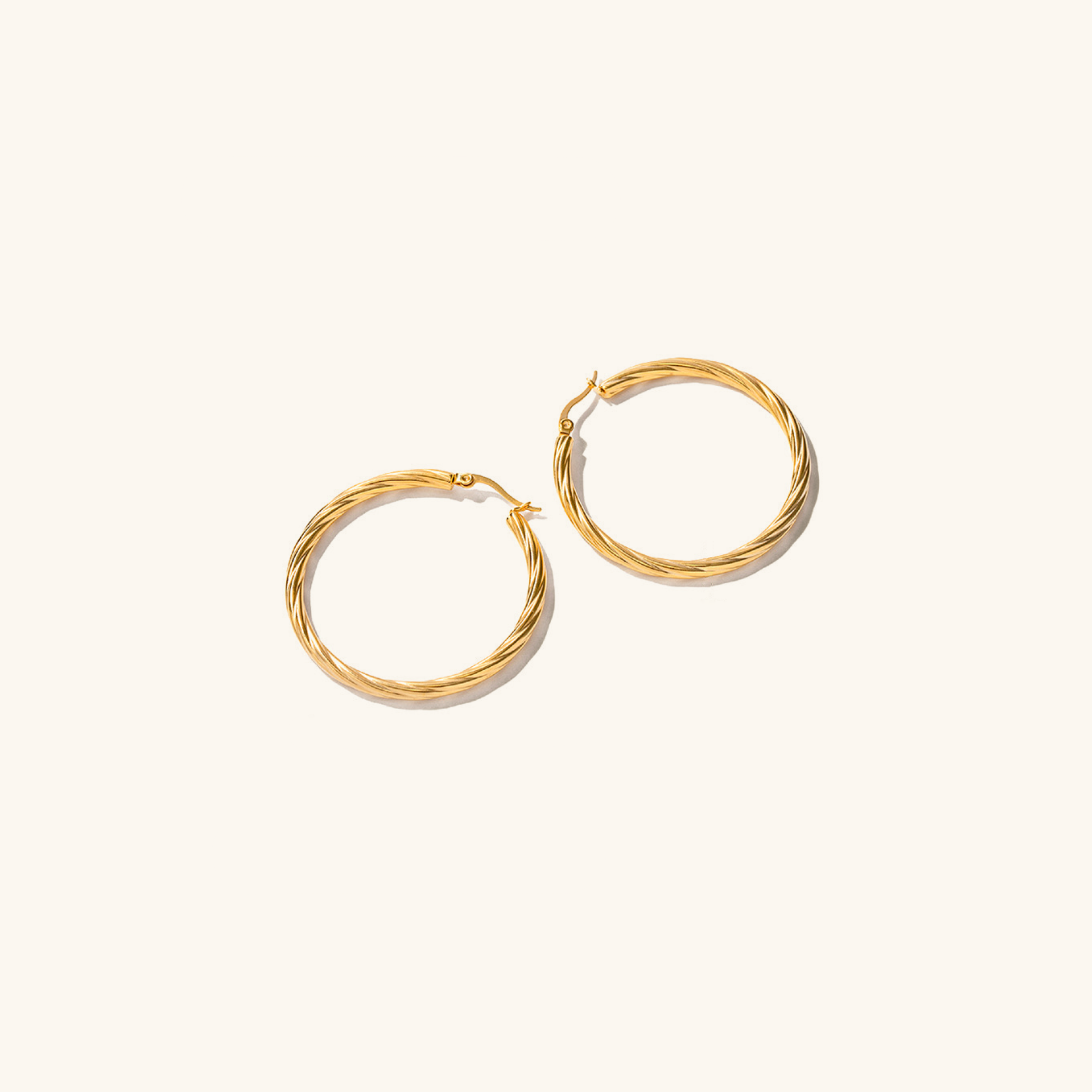 Aura Statement Hoops