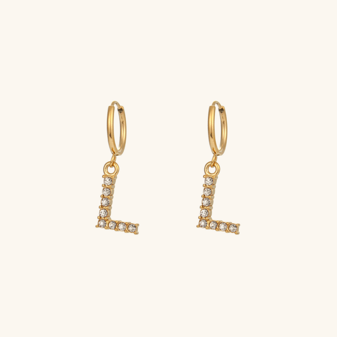 Bespoke Initial Charm Earrings