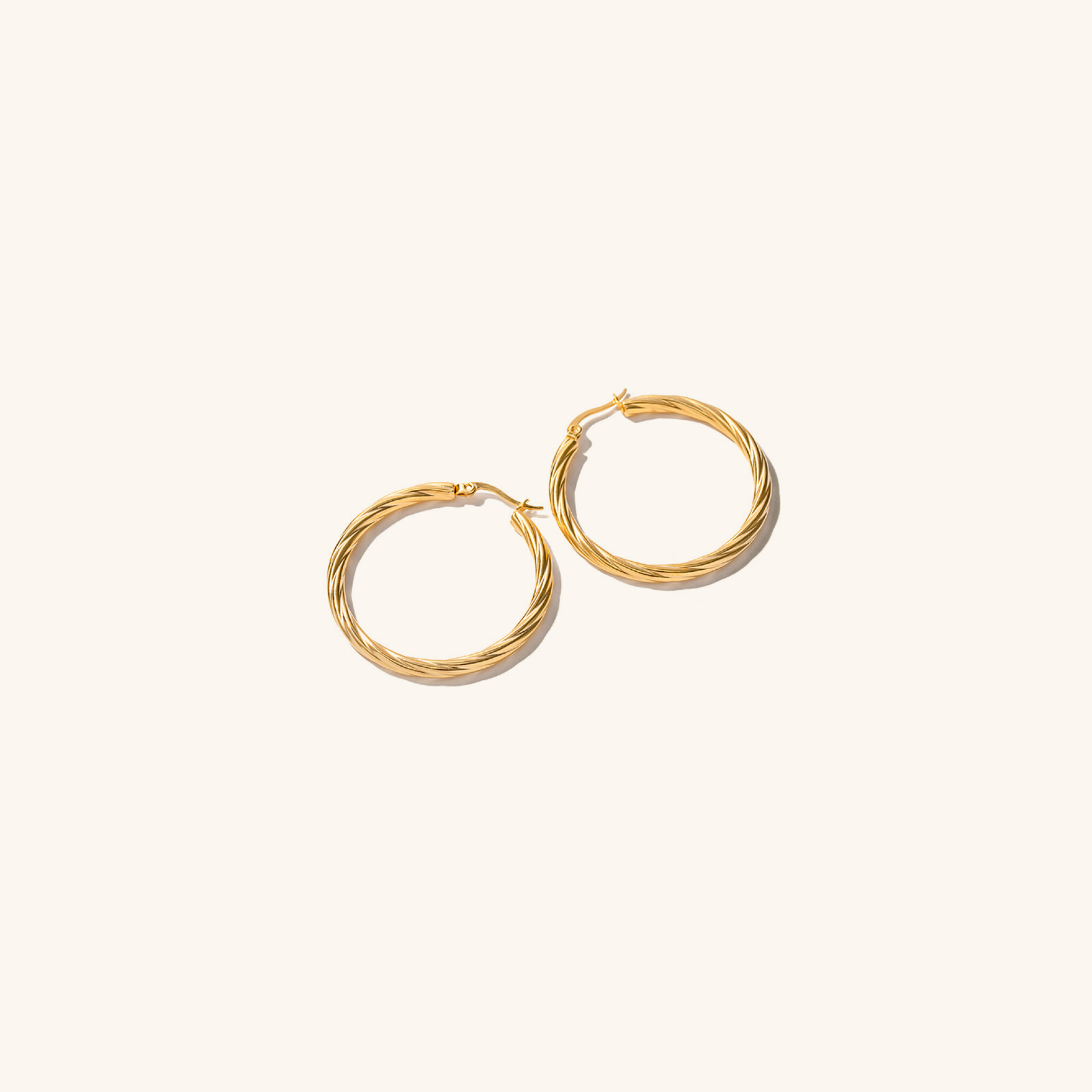 Aura Statement Hoops