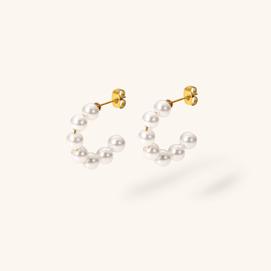 Nina Pearl Dangle Earrings