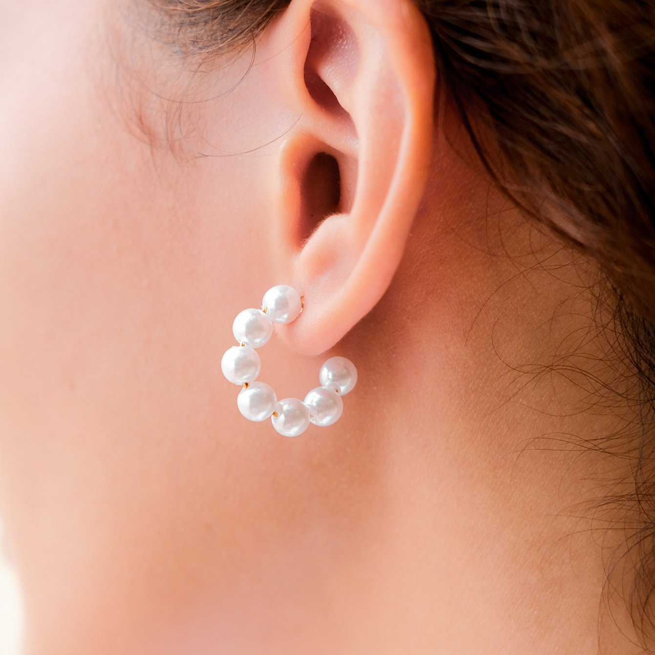 Nina Pearl Dangle Earrings