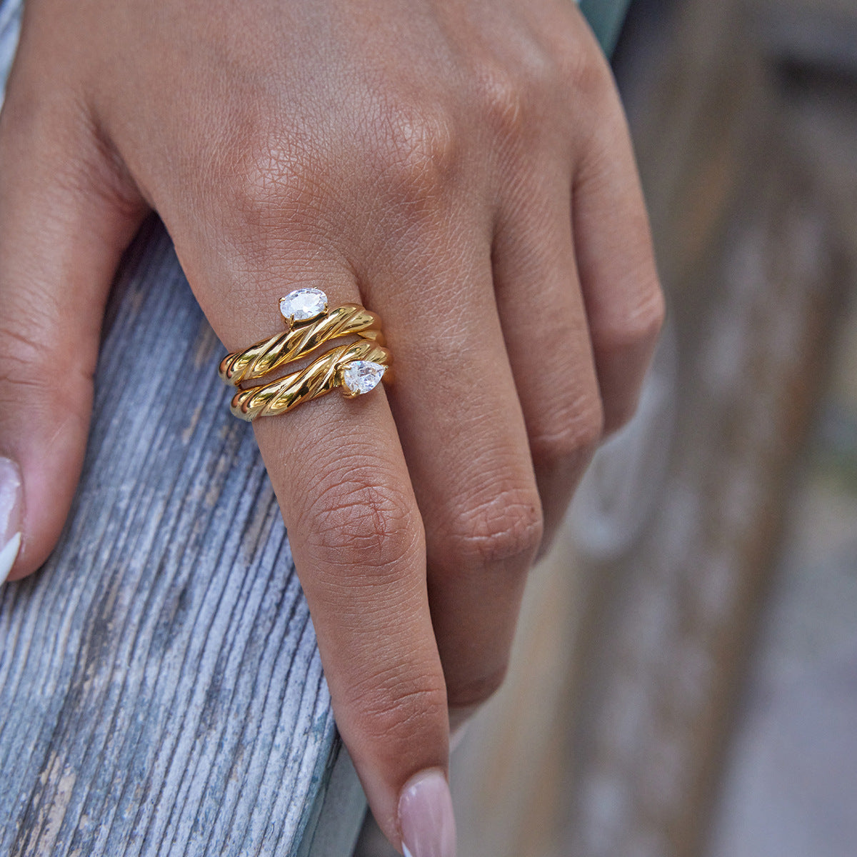 Noemi Stackable Ring Collection