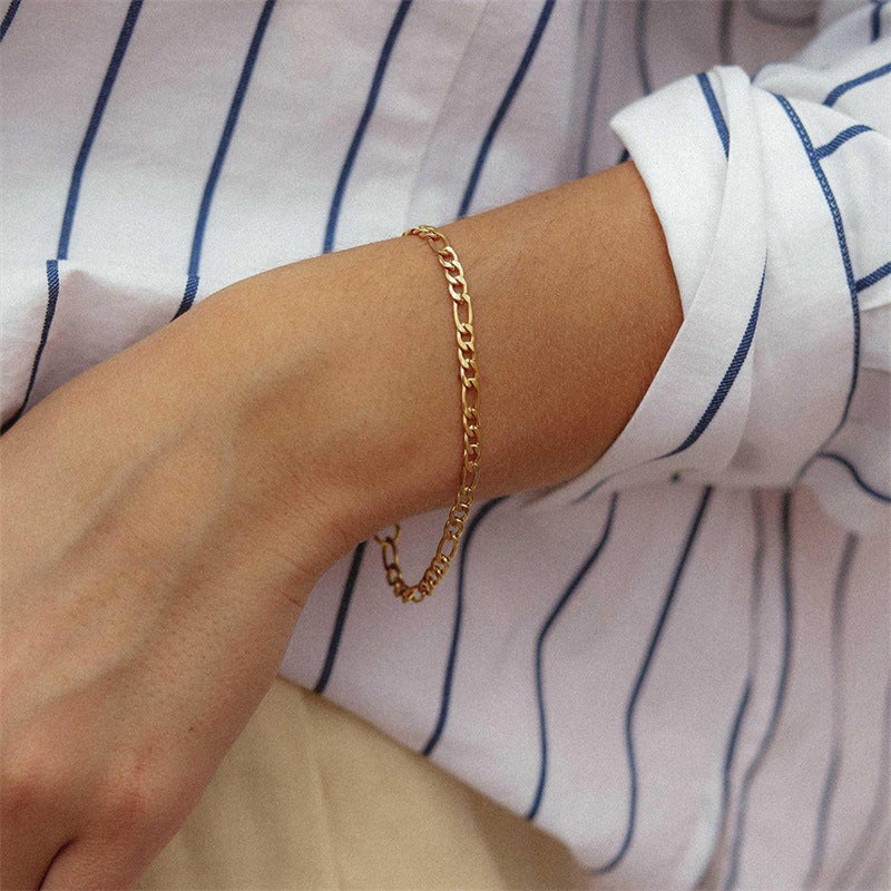 Celestial Gold Chain Bracelet