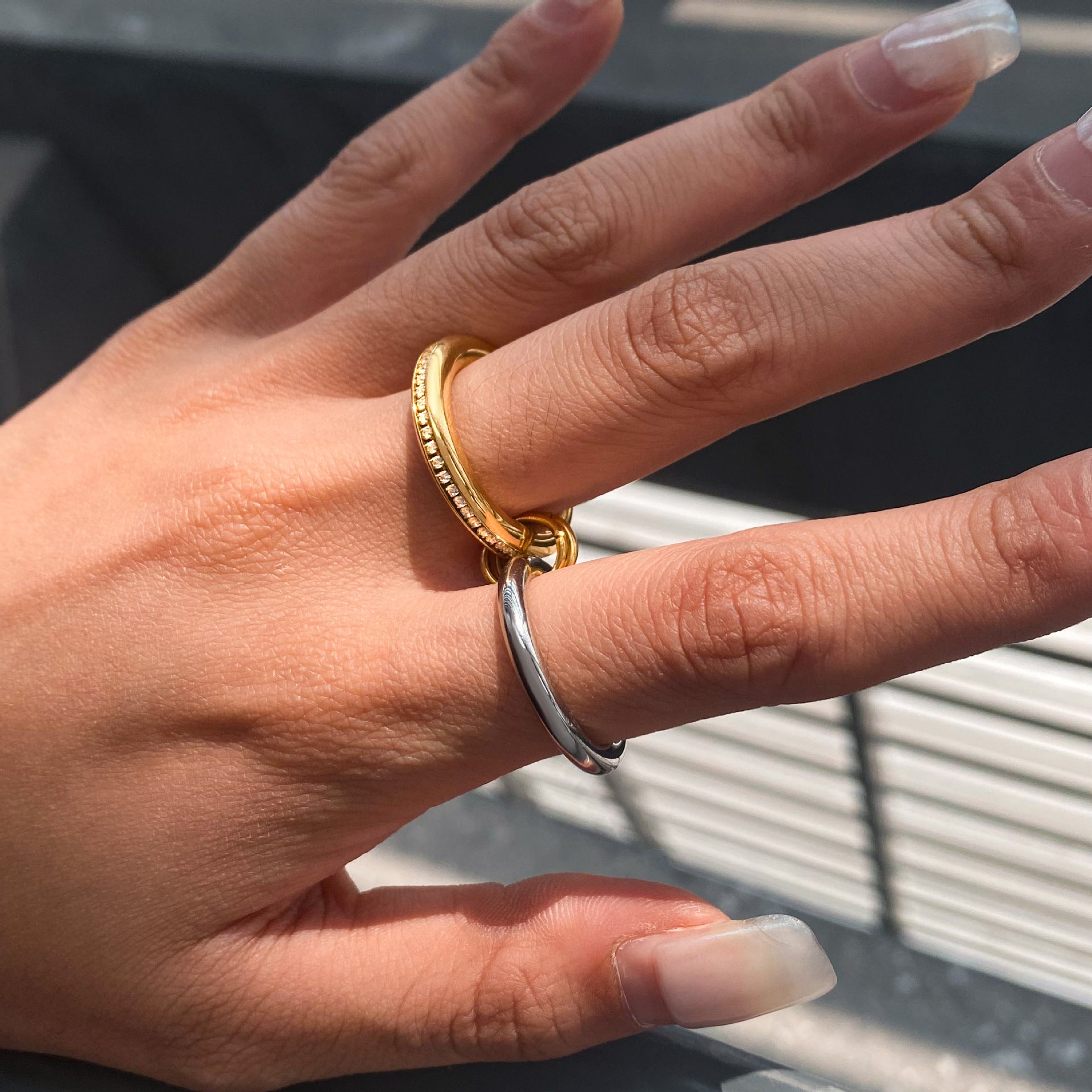 Harmony Duo Ring Set