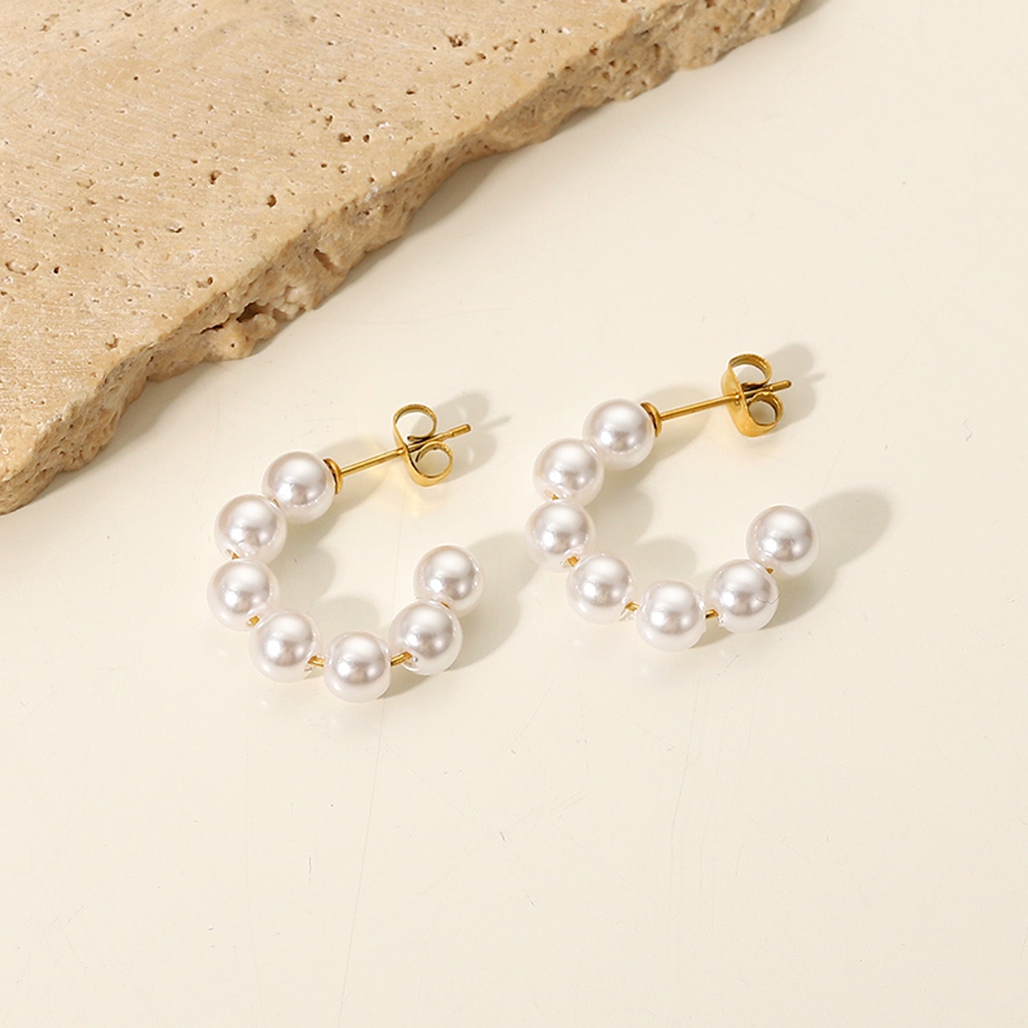 Nina Pearl Dangle Earrings