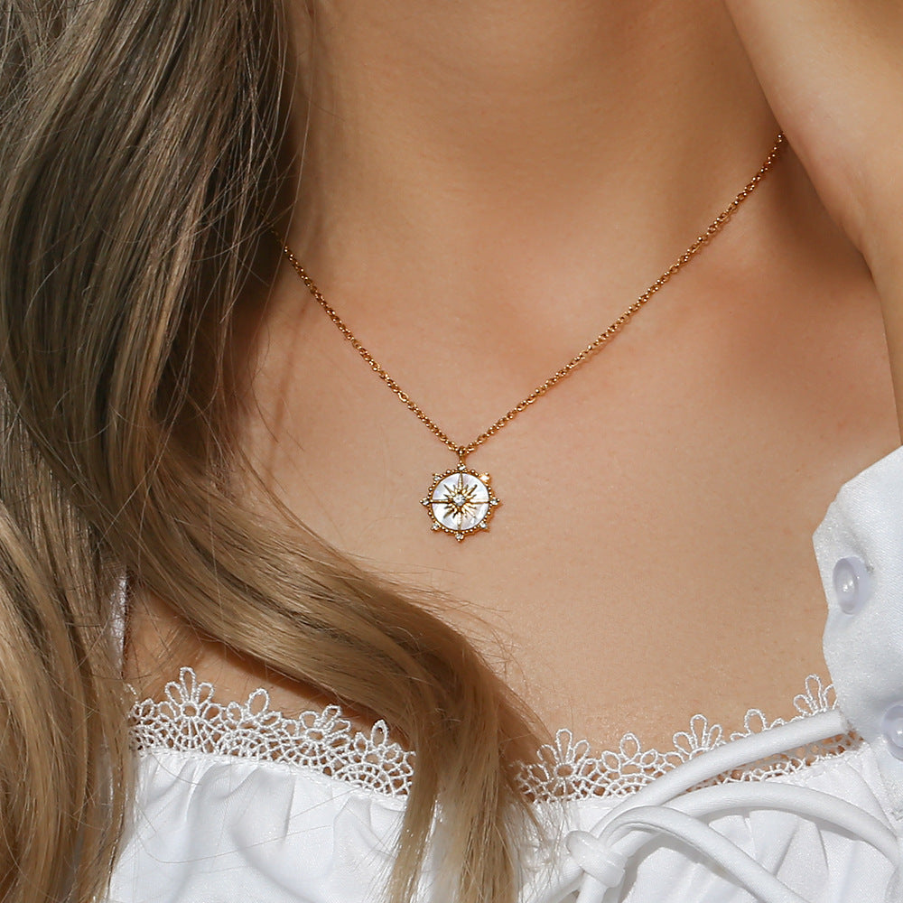 Celestial Navigator Gold Necklace