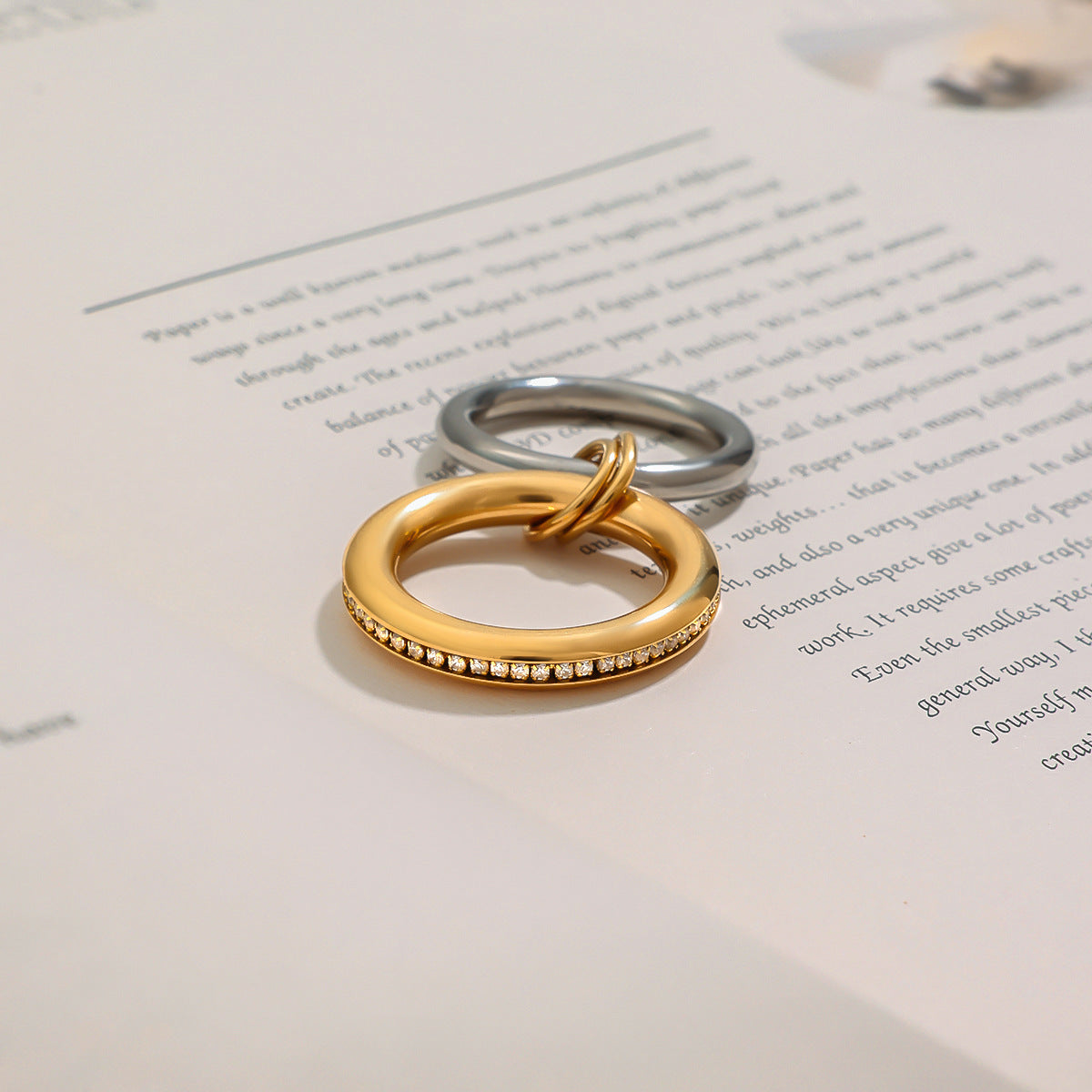 Harmony Duo Ring Set