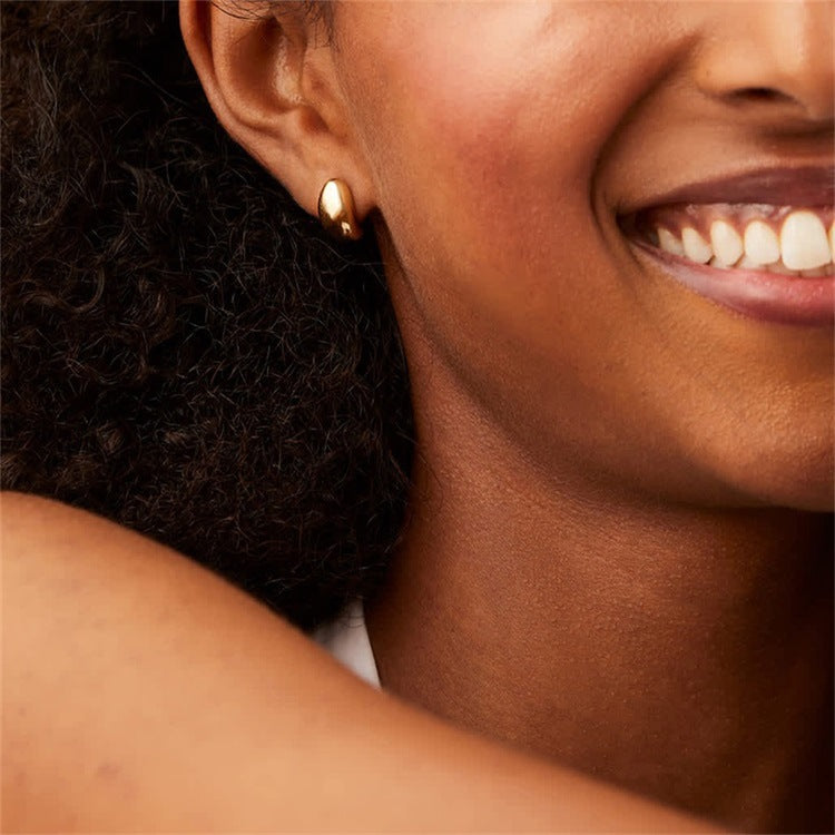 Celeste Timeless Gold Hoops