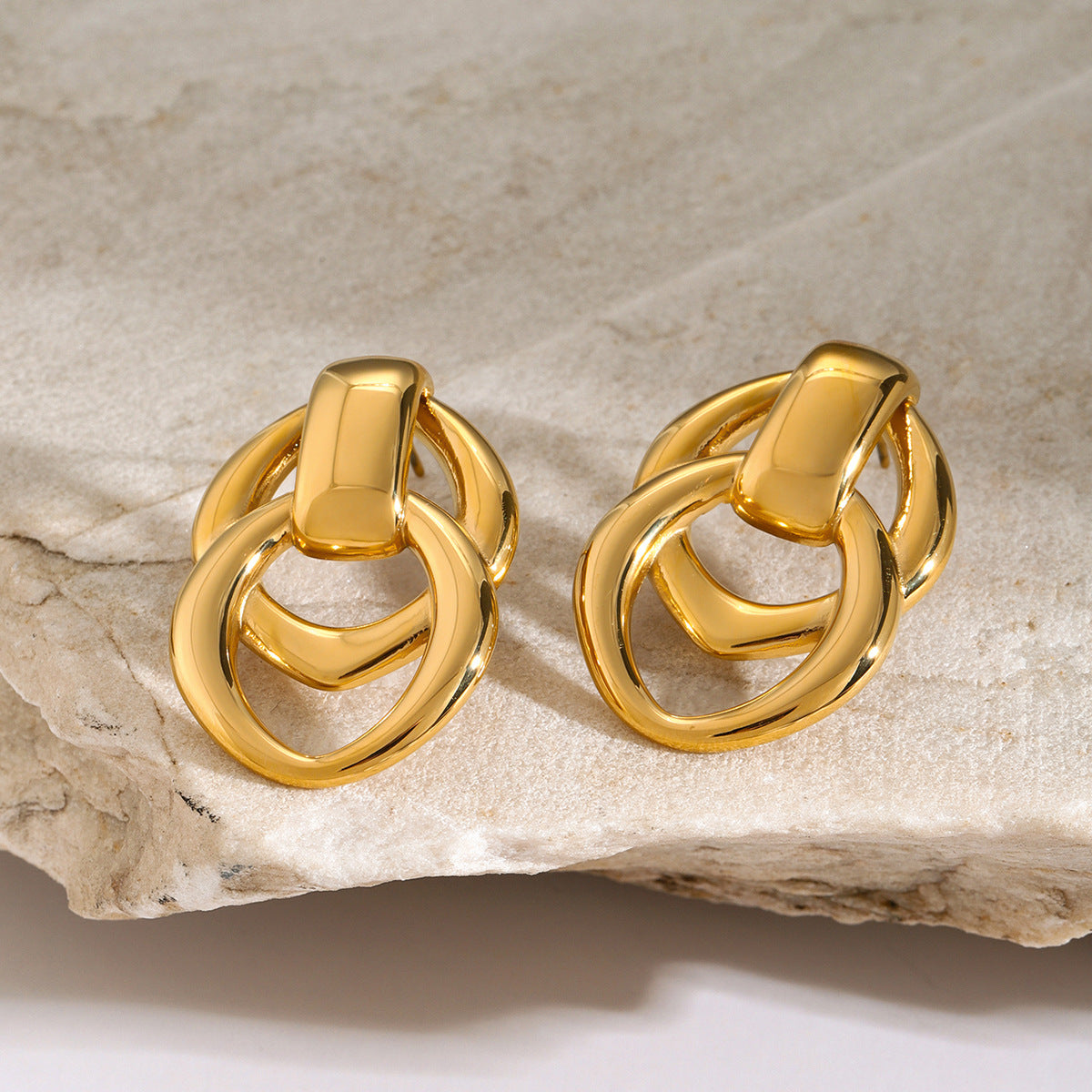 Luxe Gold Hoop Earrings