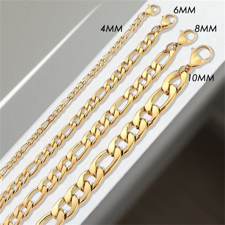 Elegant Woven Gold Chain