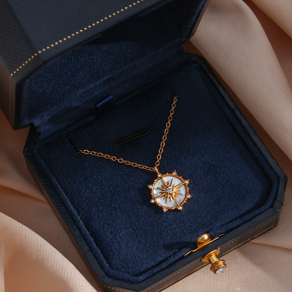 Celestial Navigator Gold Necklace